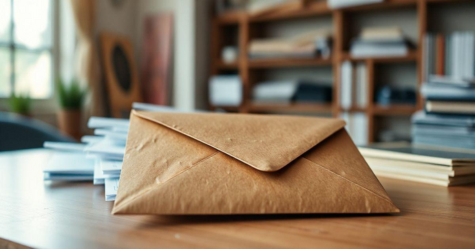 Envelope vai e vem kraft: 5 razões para usar já!