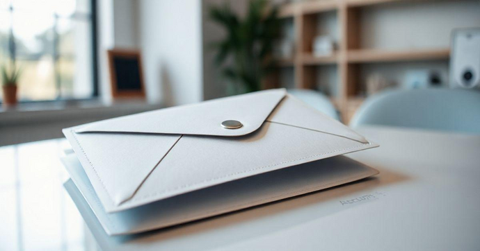 Envelope de segurança personalizado para proteção e privacidade em suas correspondências