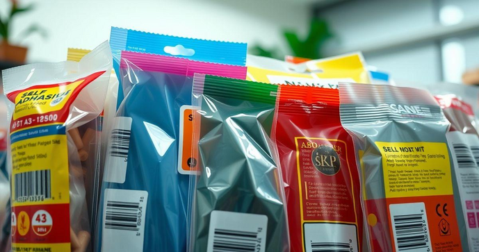 Como escolher adesivos para embalagens plásticas que garantem qualidade e eficiência