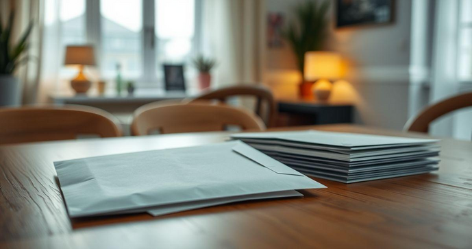 Envelopes adesivados como solução prática para envio seguro